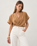 Blusa Denia Camel
