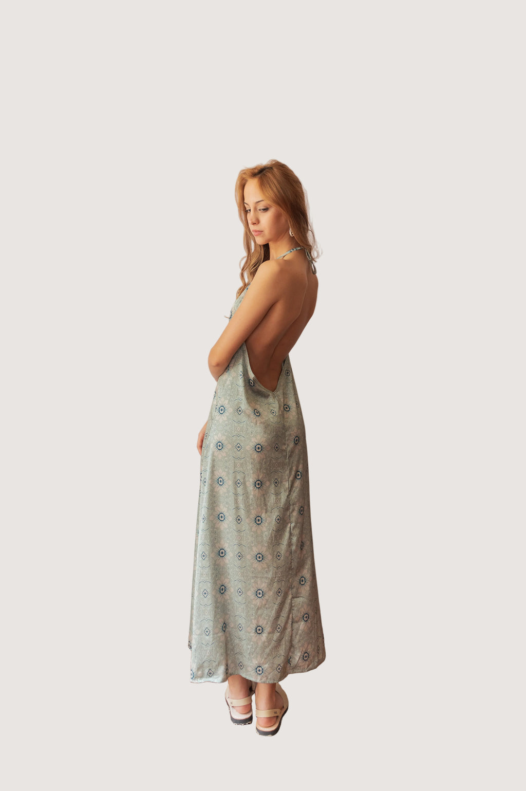 Fianna Aqua Tiles Dress
