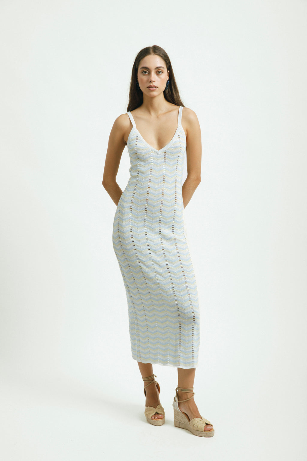 Vestido Tejijdo Aqcuara Ice Melt