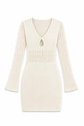 Vestido Layna White Sand Dress