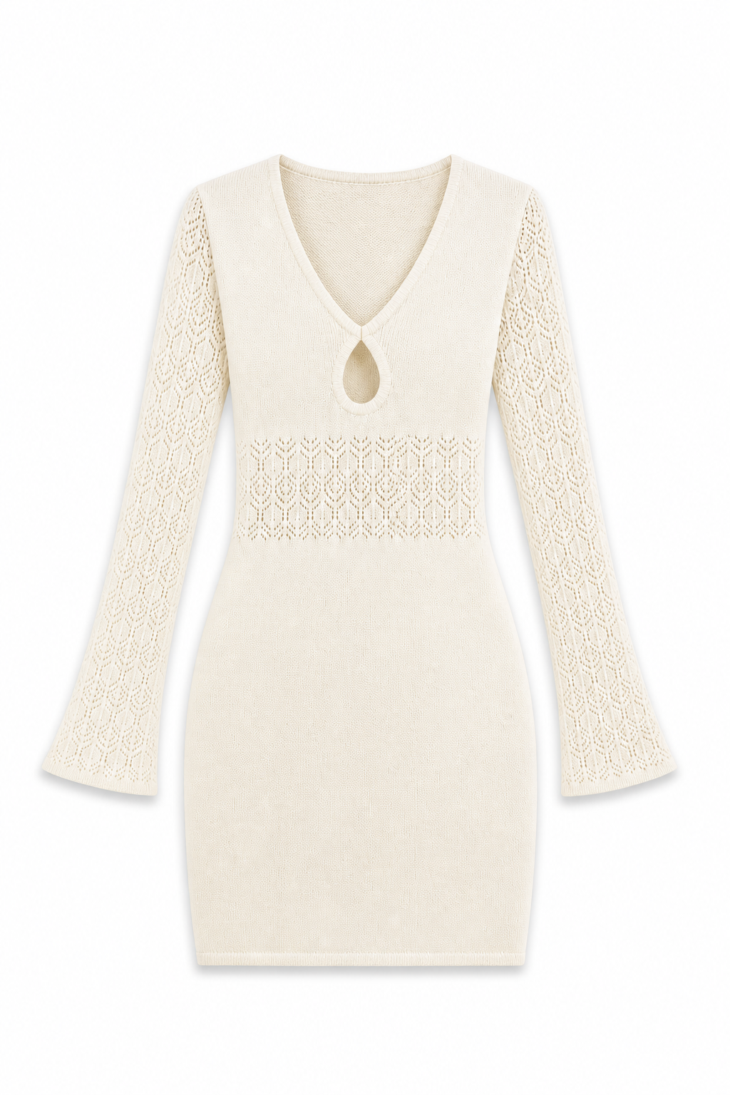 Vestido Layna White Sand Dress