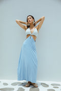 vestido tejido a mano mujer crochet